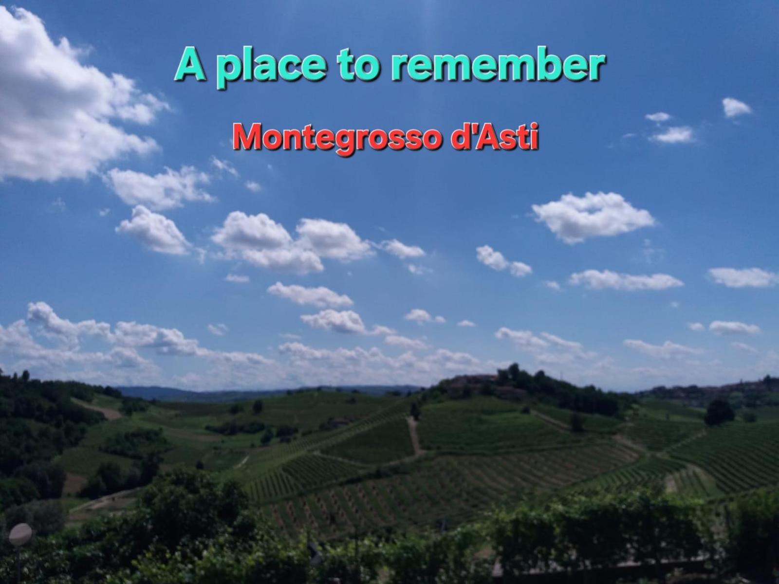 A Place To Remember Montegrosso d'Asti Exterior photo